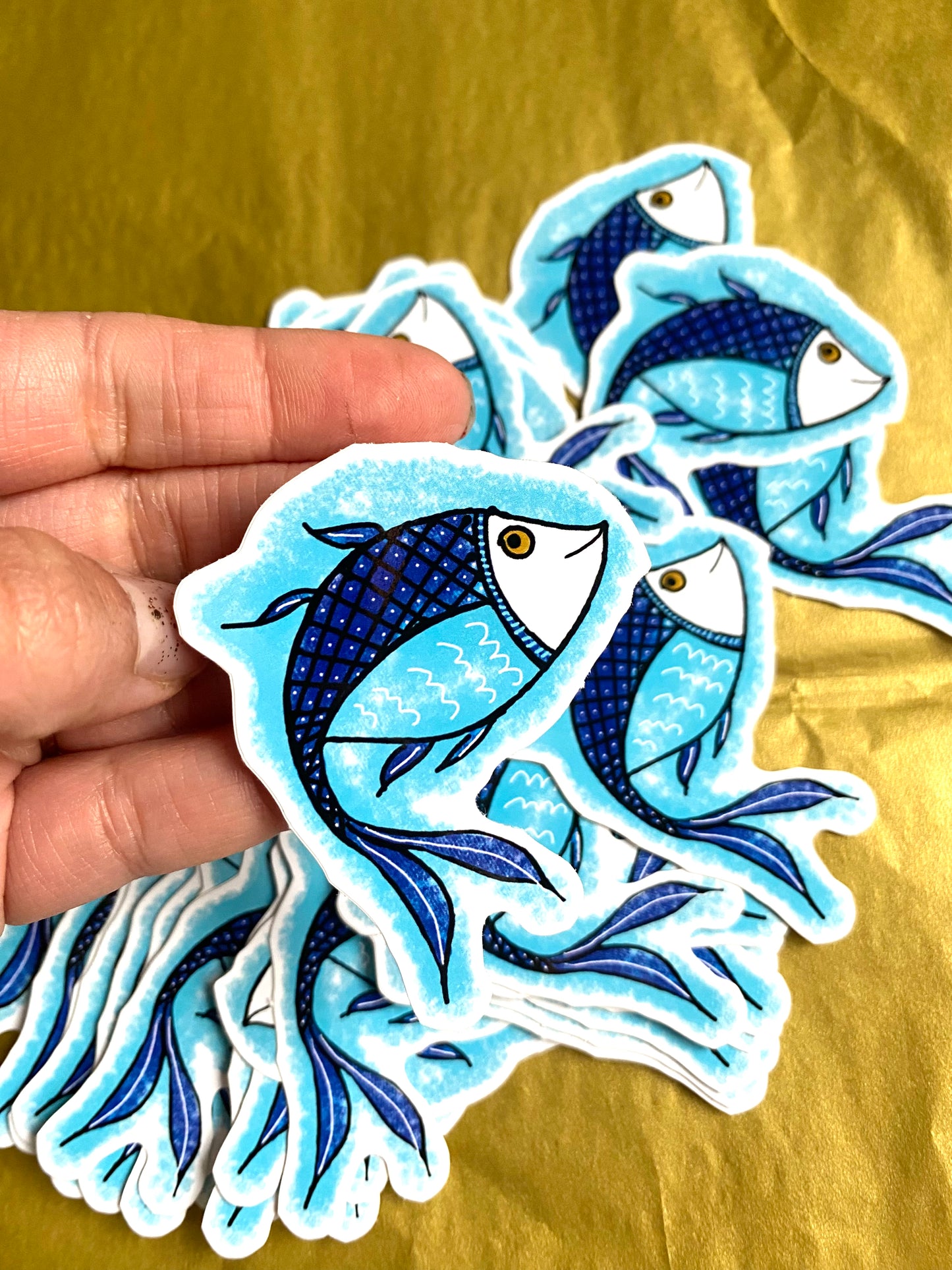 Fish, Mahi Sticker