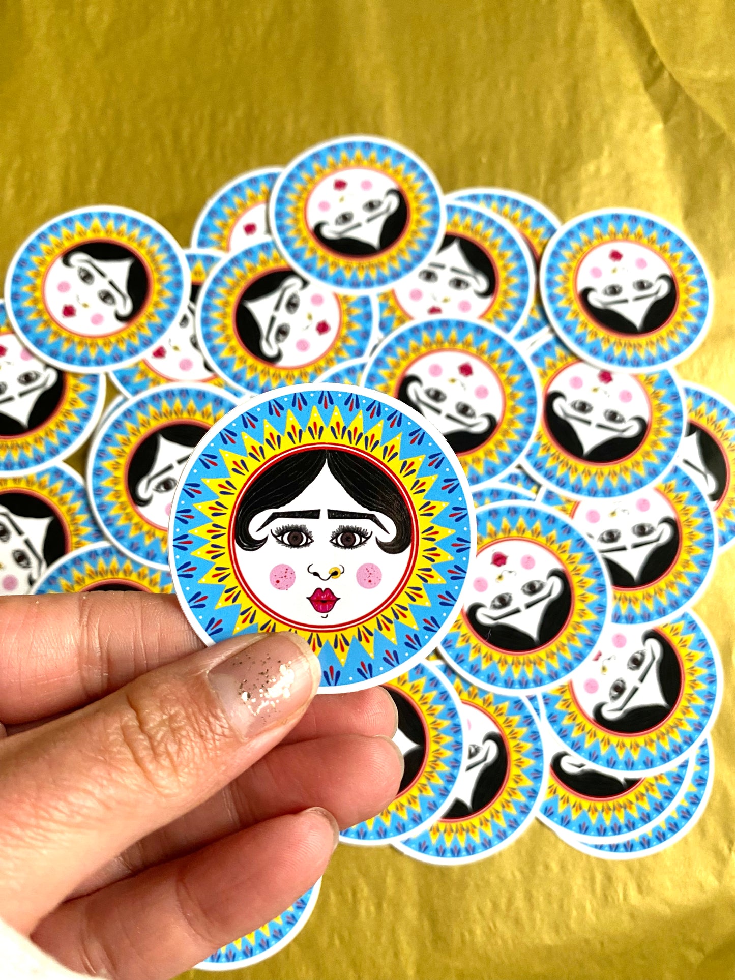 Sun lady, Khorshid Khanom Sticker