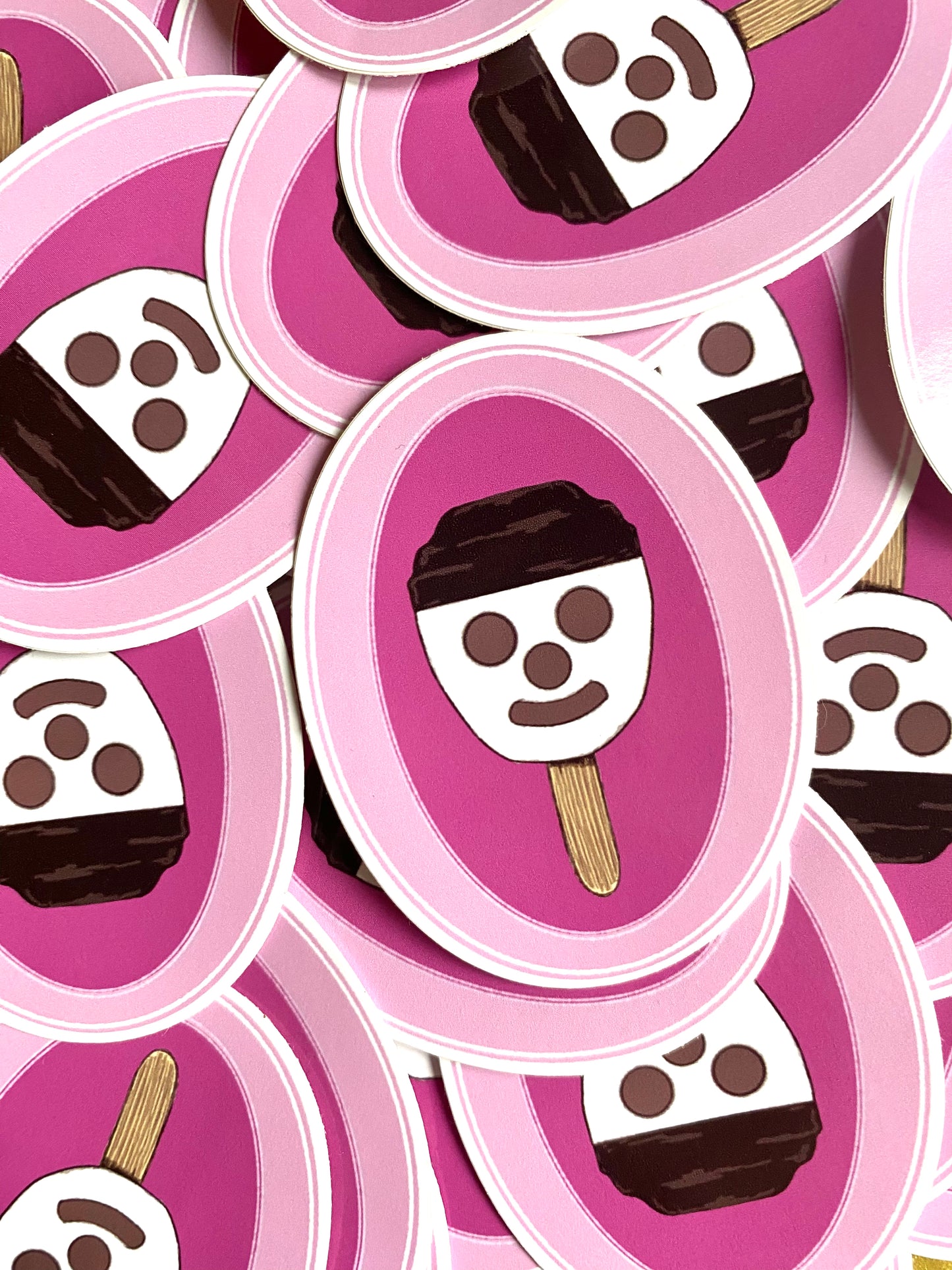 Aroosaki nostalgic Ice cream sticker