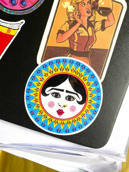 Sun lady, Khorshid Khanom Sticker