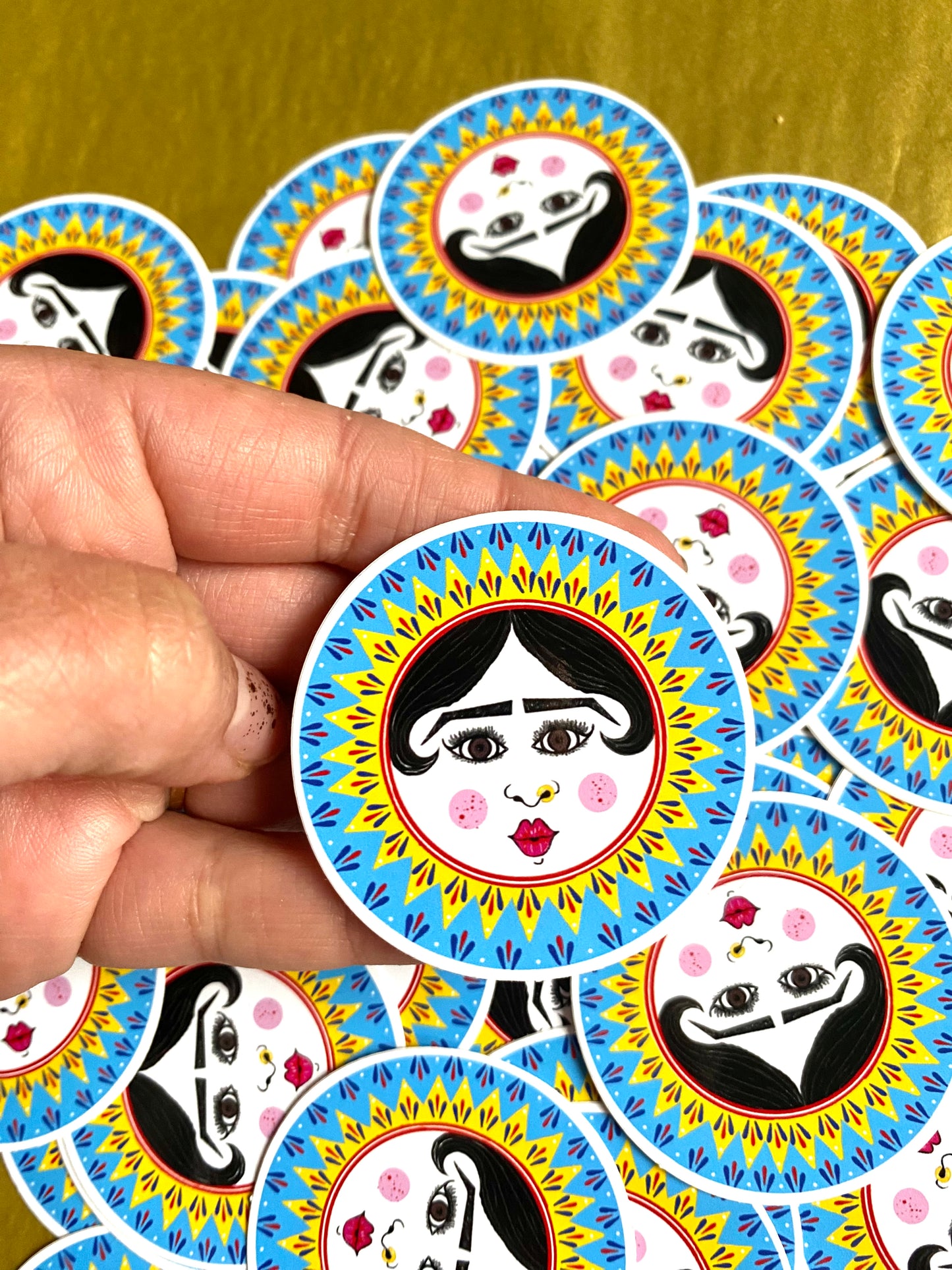 Sun lady, Khorshid Khanom Sticker