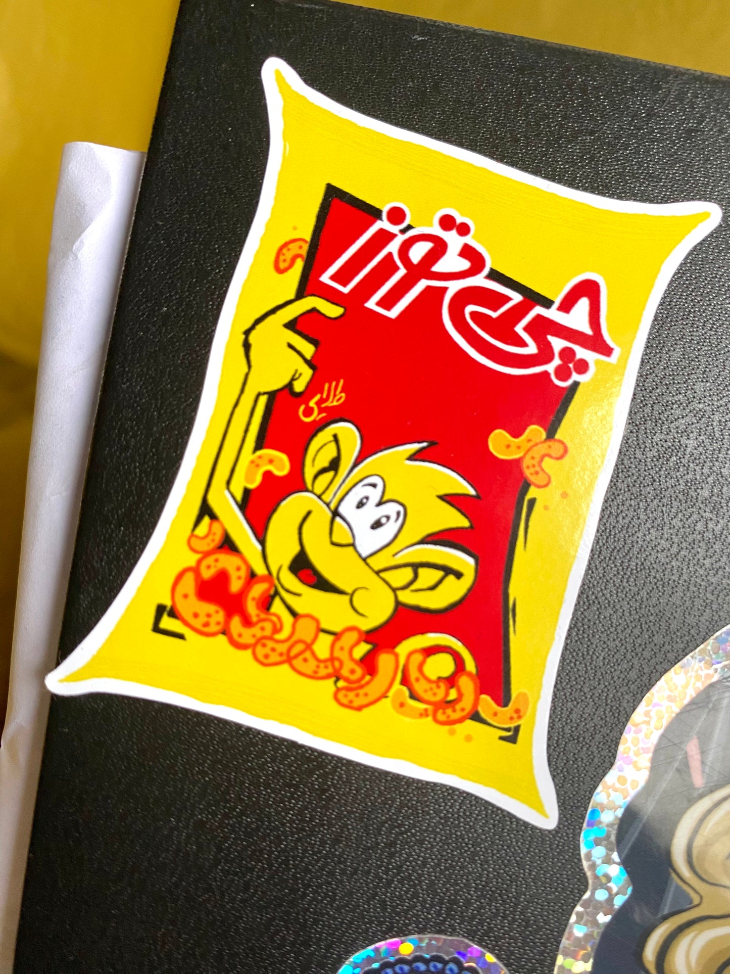 Chitoz Talai Cheese Puff Stickers