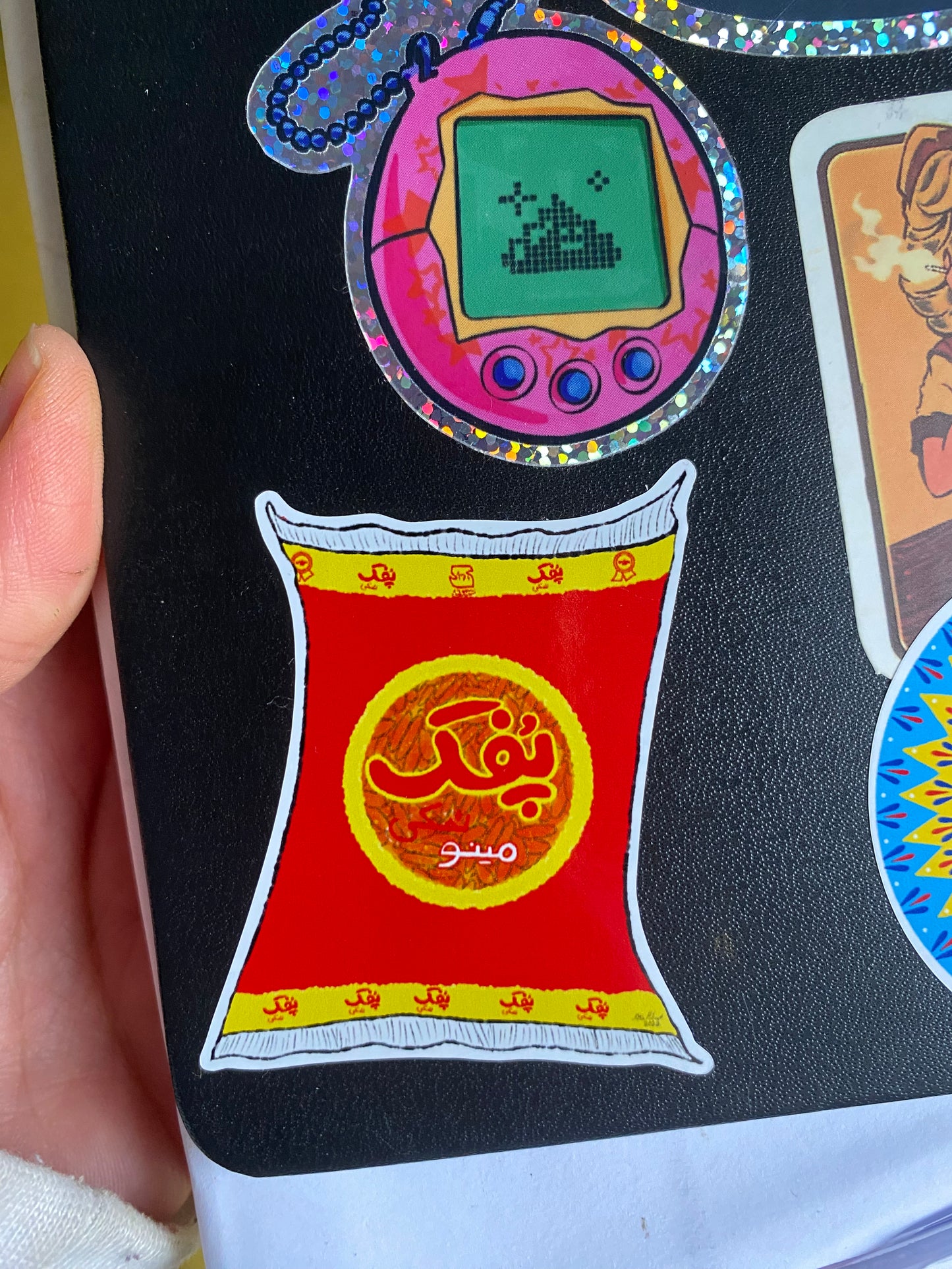 Pofak Namaki Cheese Puff Sticker